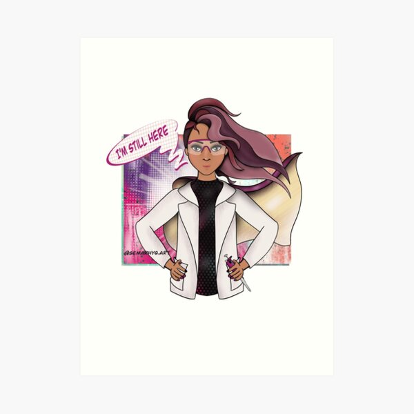 Super Scientist (#7) Art Print