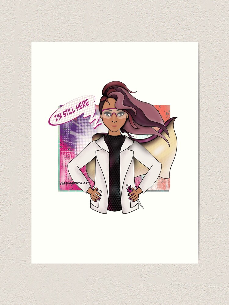 Alternate view of Super Scientist (#7) Art Print