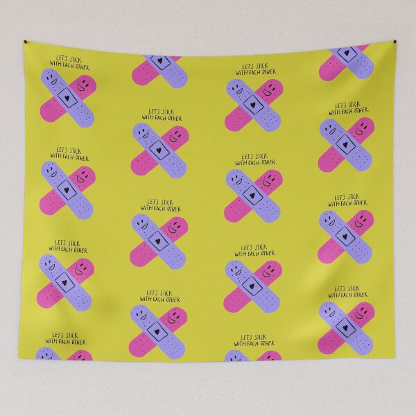 Item preview, Let's Stick with each other designed and sold by Cloudpainter.