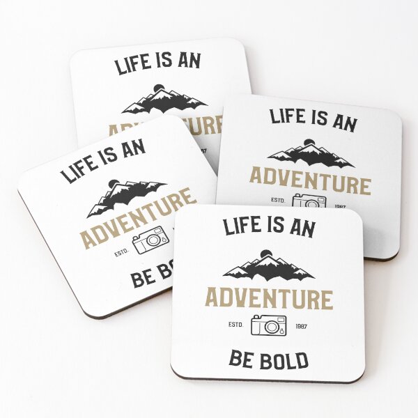 Item preview, Be Bold Life Is An Adventure Outdoor Weekend designed and sold by OldCamp.