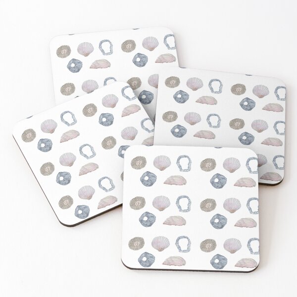 Item preview, Seashells in Watercolor designed and sold by Sershni.