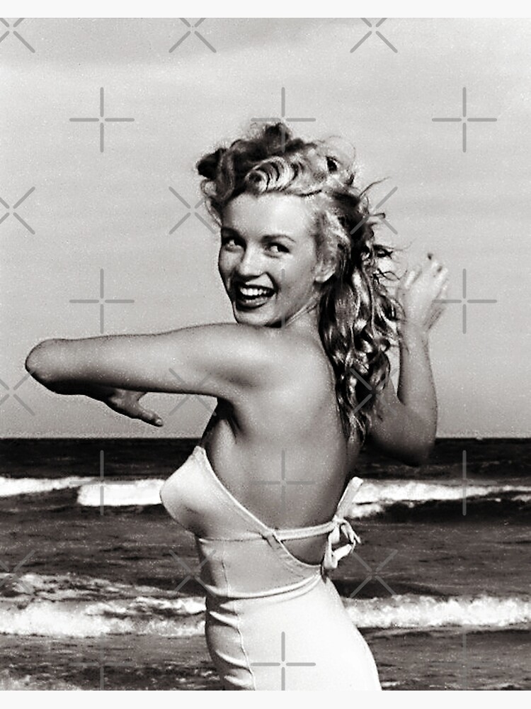 "Young and Happy Marilyn Monroe" - Tobey Beach Photoshoot by Gascondi