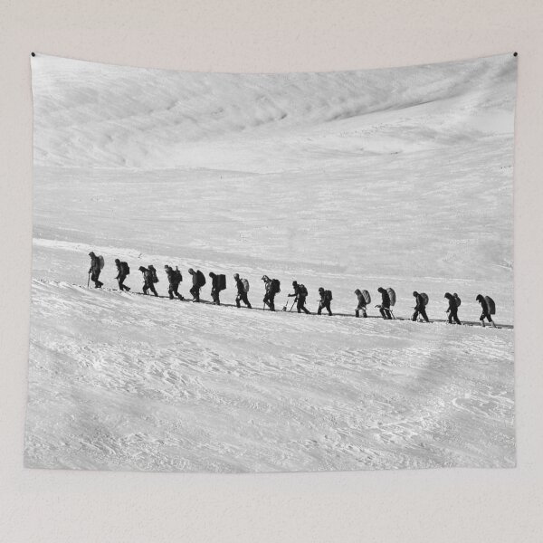 Item preview, Hiking In Snow Mountain designed and sold by Walk-It-Off.