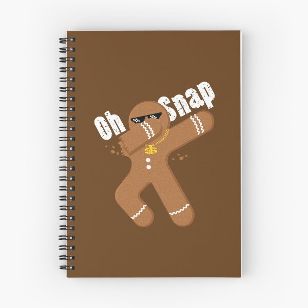 Item preview, Funny Gingerbread Oh Snap designed and sold by Marzuqi Che Rose.