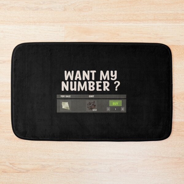 Item preview, Funny you want my number Rust note on a vending machine designed and sold by Th3 Merch.
