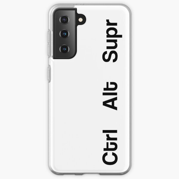 Ctrl Alt Supr laptop Samsung Galaxy Soft Case