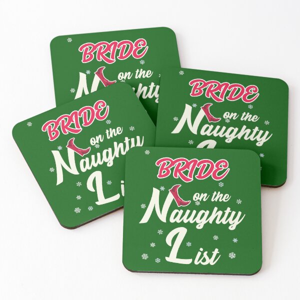 Item preview, Bride On The Naughty List designed and sold by HappySchnapper.