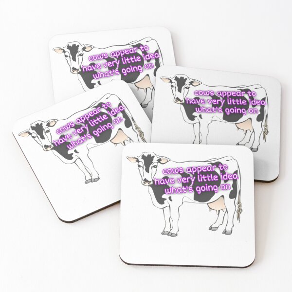 Item preview, James Acaster Repertoire Cows Quote designed and sold by poetryartworm.