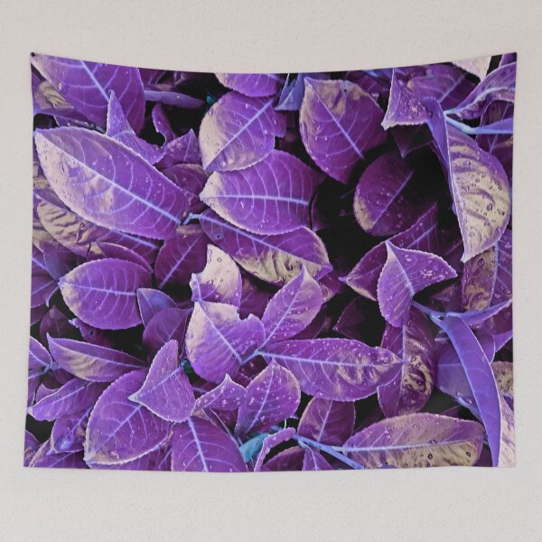 Item preview, Summer Laurel leaves with purple and blue hues designed and sold by Artz-by-Karlene.