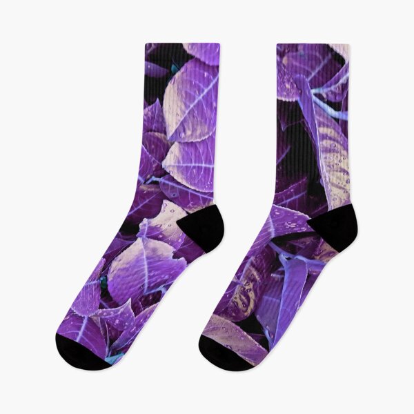 Item preview, Summer Laurel leaves with purple and blue hues designed and sold by Artz-by-Karlene.