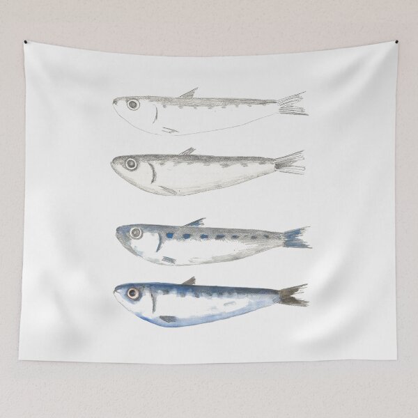 Item preview, Sardines designed and sold by colorhadaa.