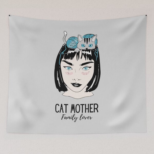 Item preview, Cat mother family lover designed and sold by aesthytics.