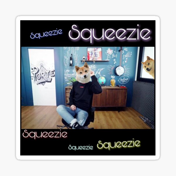 Squeezie Sticker