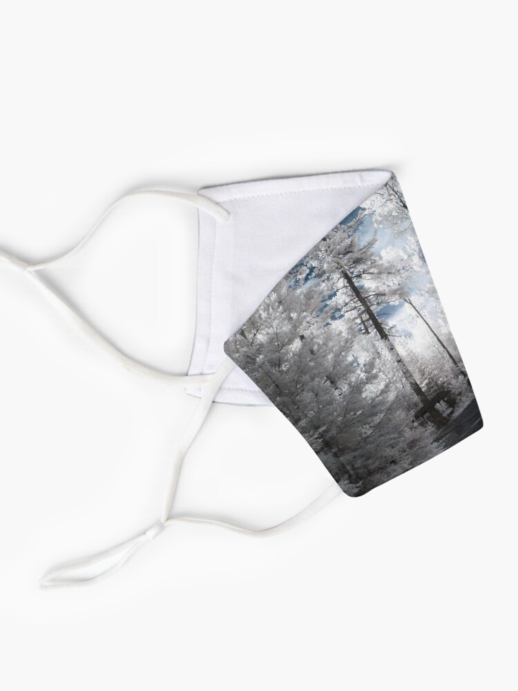 Thumbnail 2 of 5, Mask, Infrared Summer View at Bearskin Lodge designed and sold by Char Mason.
