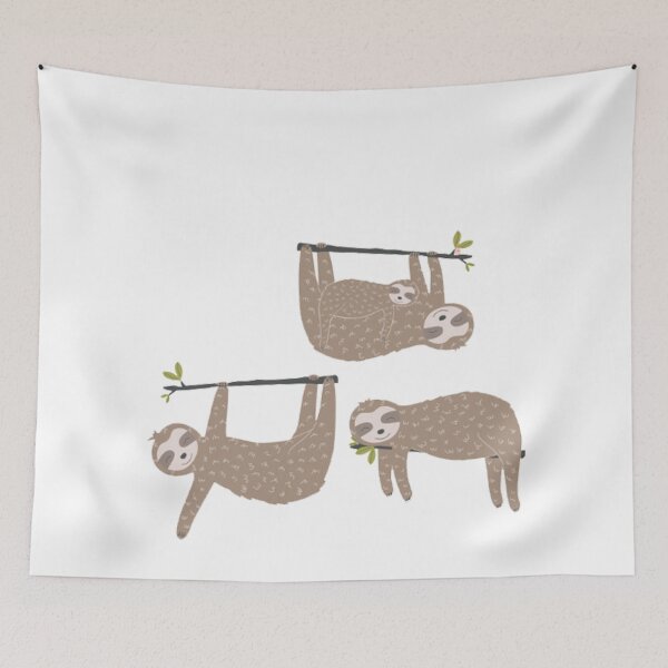 Item preview, sloths art designed and sold by zanbo.