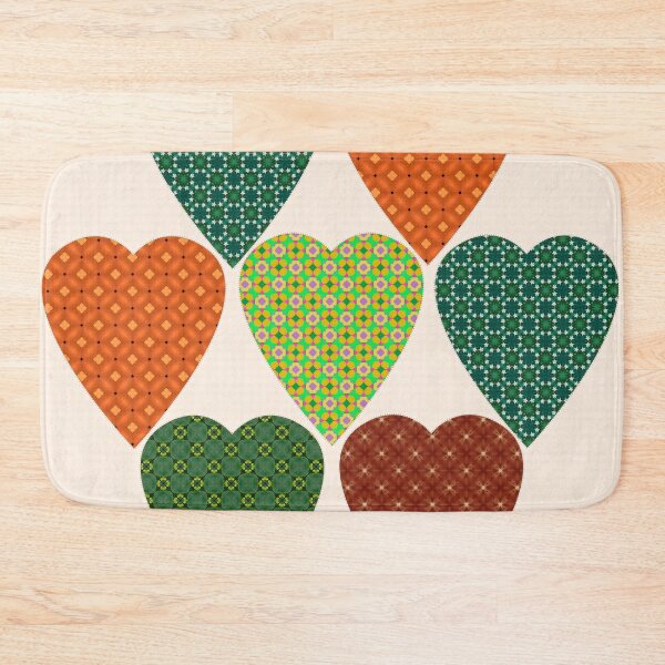 Item preview, Patched Hearts On Graft Paper designed and sold by Salote Faotusia.