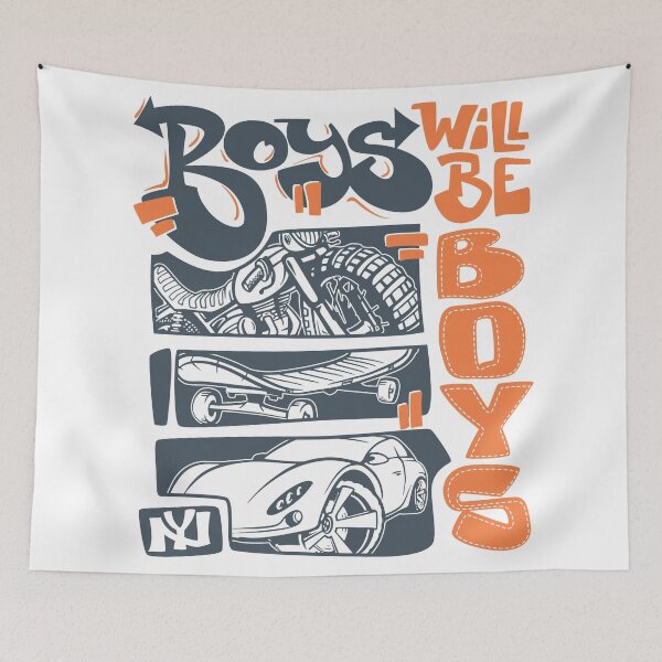 Item preview, Boys will be boys designed and sold by Brendsy.
