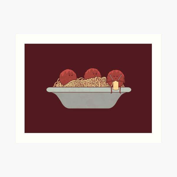 The Knitter Art Print