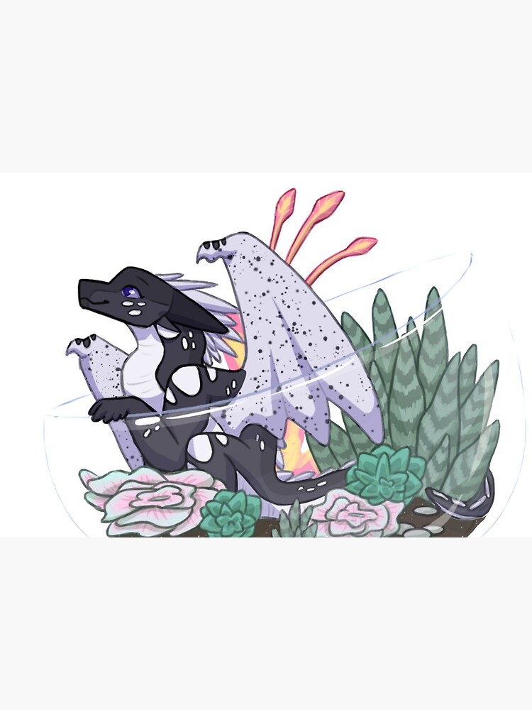 "Whiteout Terrarium" Mask for Sale by BlessedBlossom Redbubble