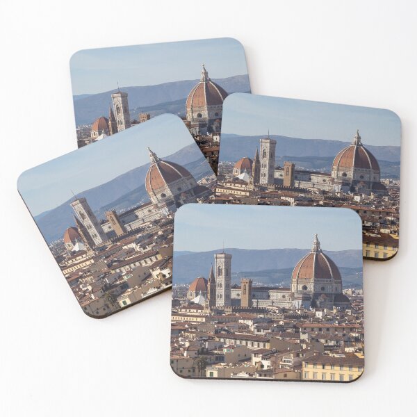 Item preview, Art Print of Florence Landscape and Cathedral of Santa Maria del Fiore designed and sold by IrishItalianGuy.