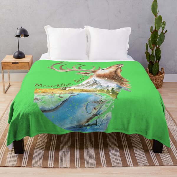 Item preview, Preserve mountain deer designed and sold by JamalRok04.