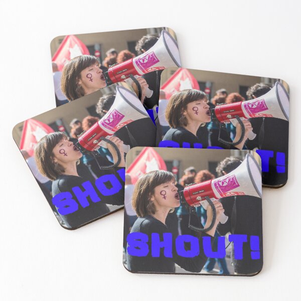 Item preview, Shout! Blue designed and sold by StephenPower.