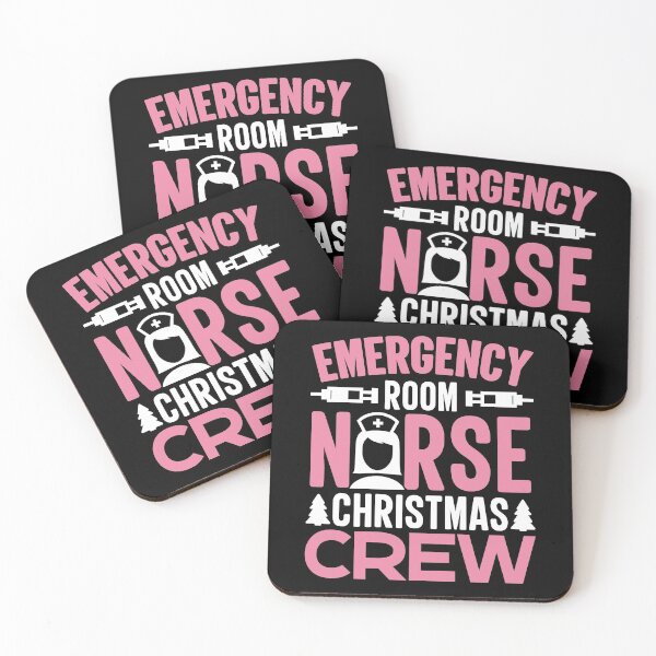 Item preview, Emergency Room Nurse Christmas Crew ER designed and sold by GravitiTees.