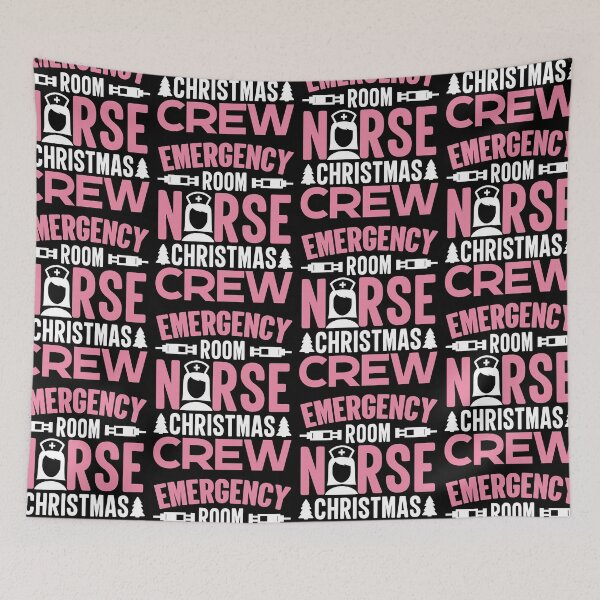 Item preview, Emergency Room Nurse Christmas Crew ER designed and sold by GravitiTees.