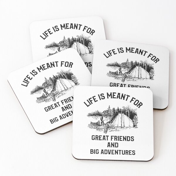 Item preview, Life Is Meant For Great Friends And Big Advetures Outdoor Weekend designed and sold by OldCamp.