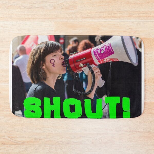 Item preview, Shout! Green designed and sold by StephenPower.