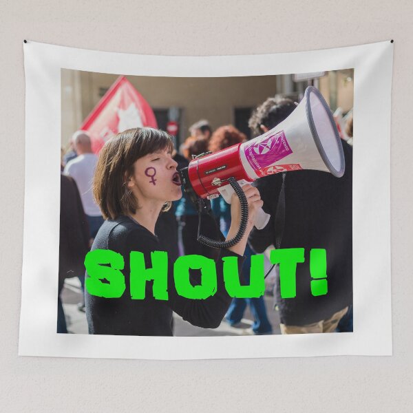 Item preview, Shout! Green designed and sold by StephenPower.