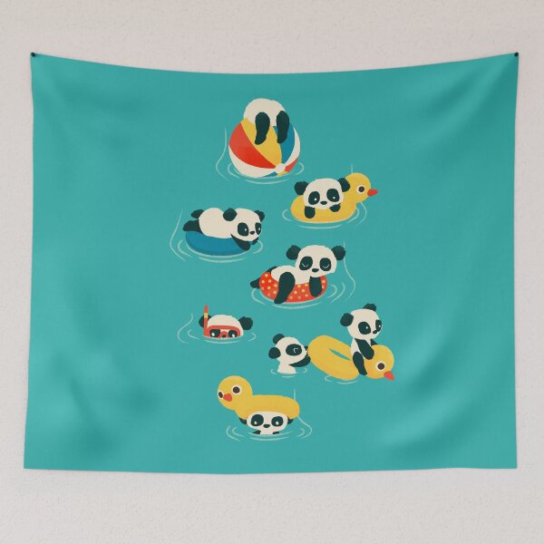 Item preview, Tubing Pandas designed and sold by jayfleck.