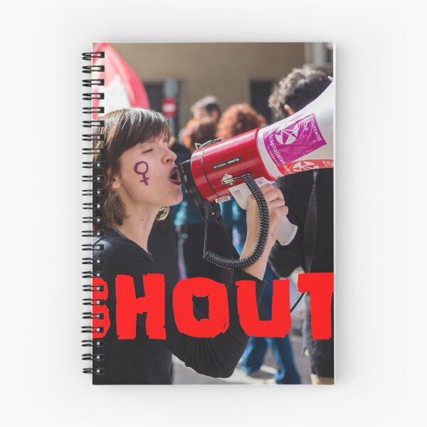 Item preview, Shout! Red designed and sold by StephenPower.