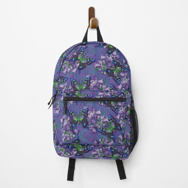 Item preview, Butterflies and Purple Flowers designed and sold by Undercovercafe.