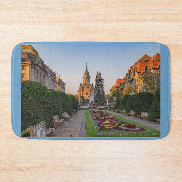Item preview, Romania. Timișoara. Victory Square. Cathedral in the Morning. designed and sold by vadim19.