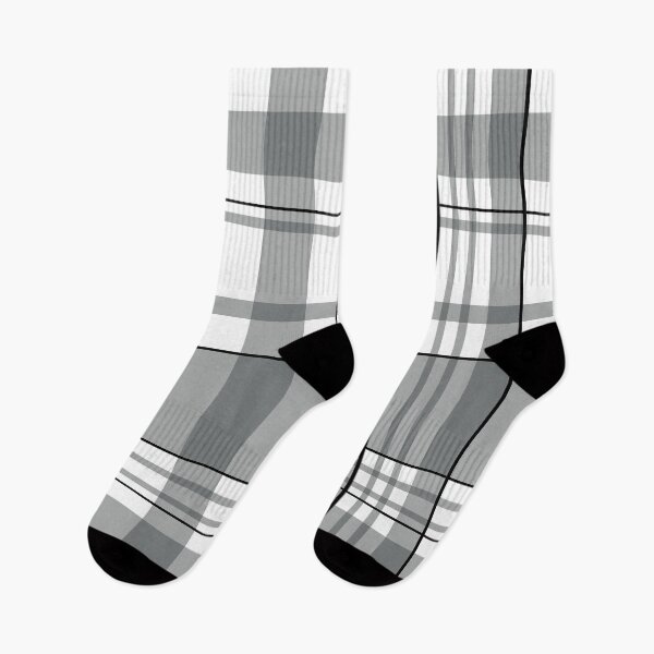 Item preview, Tartan - Kooky Tartan - P002 Grey designed and sold by Quooki.