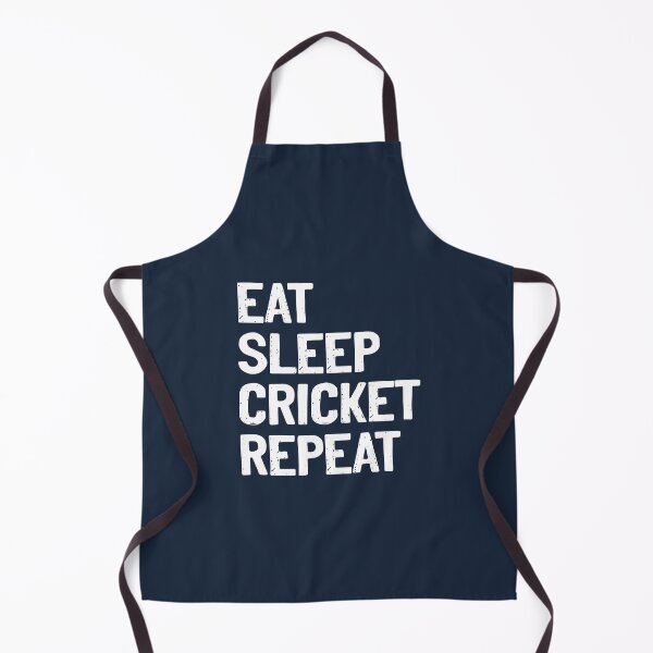 Item preview, Eat Sleep Cricket Repeat White Text Sports designed and sold by Sour Soul.