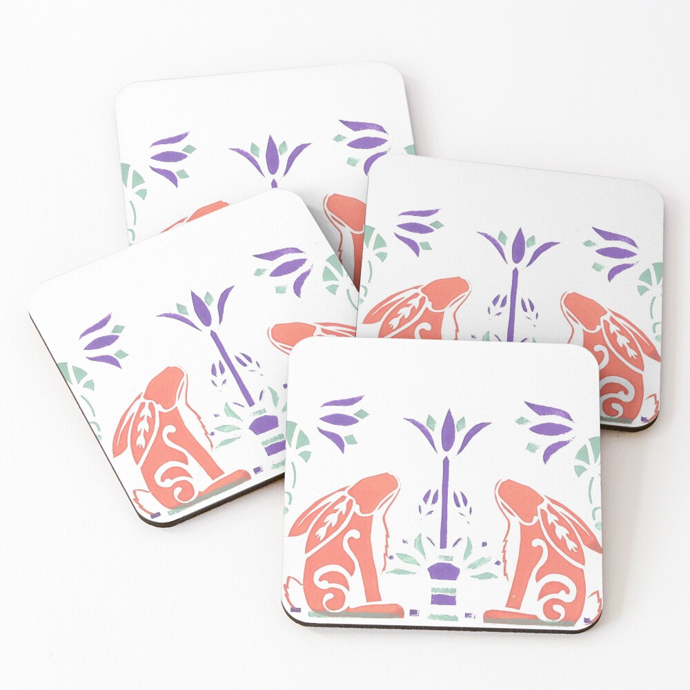 Item preview, Coasters (Set of 4) designed and sold by CraftyBunStudio.