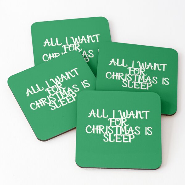 Item preview, All I Want For Christmas Is Sleep designed and sold by Gmaish.