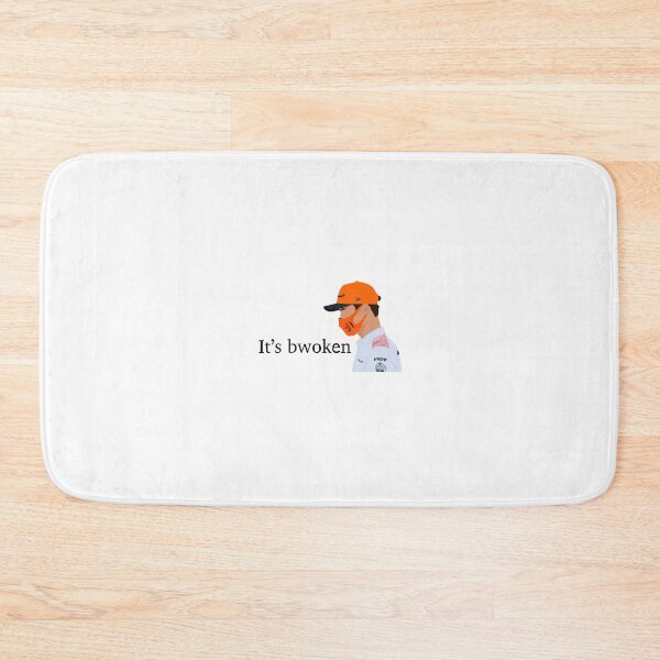 Item preview, Lando Norris it's bwoken quote designed and sold by royaldutchness.