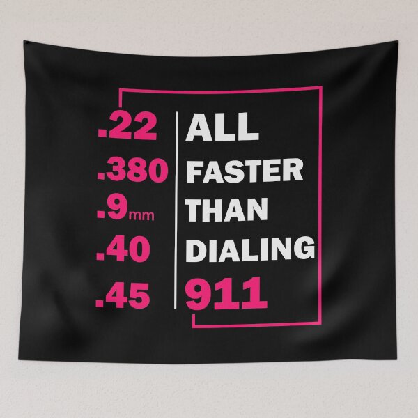 Item preview, All Faster Than Dialing 911 Funny Lover Gift designed and sold by TheAwesomeMiro.