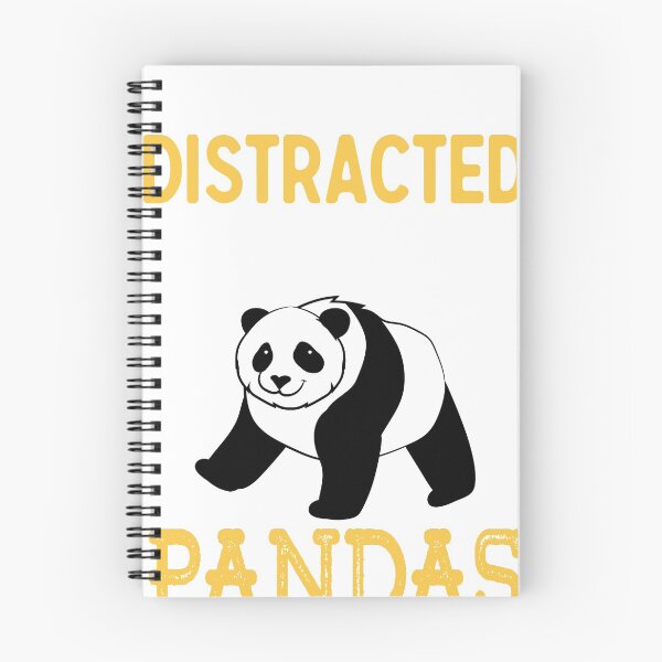 Item preview, Easily Distracted By Pandas - Funny Panda Lover Gift designed and sold by TeeDesignsStore.