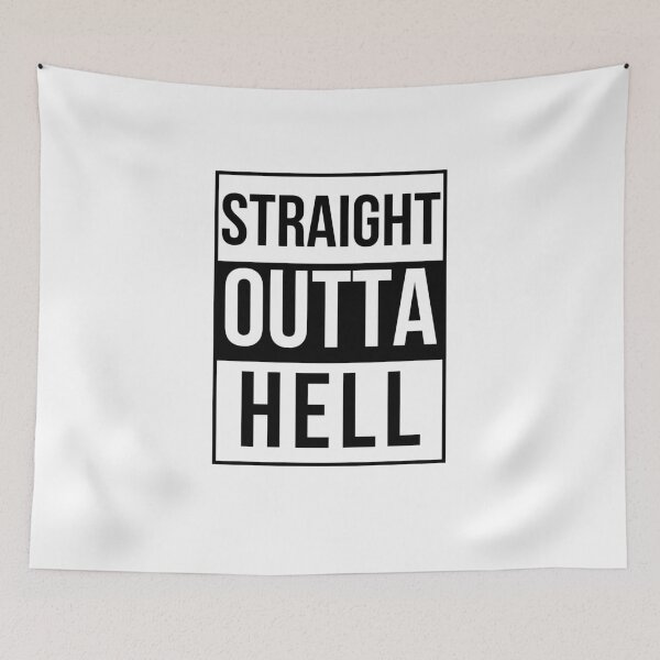 Item preview, Straight outta hell designed and sold by Dear-Ashlin.