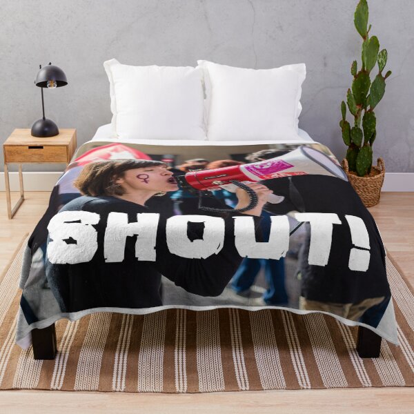 Item preview, Shout! White designed and sold by StephenPower.