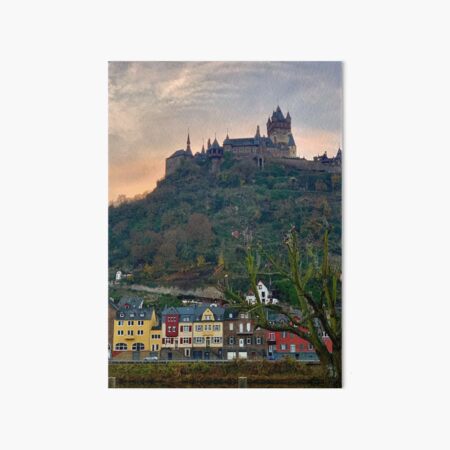 Cochem Castle Art Board Print