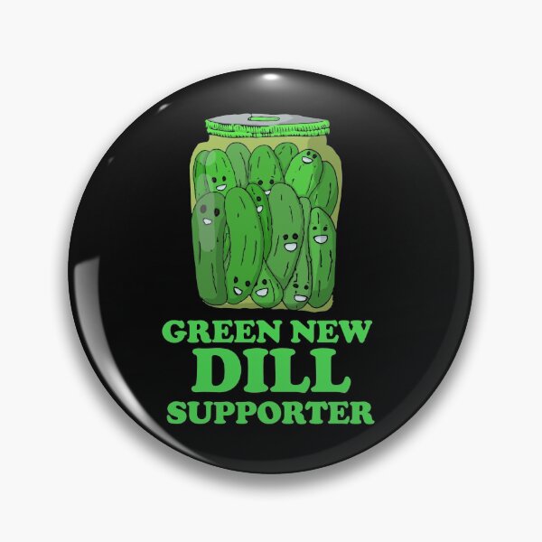 Item preview, Green New Dill Supporter designed and sold by Chubuter.