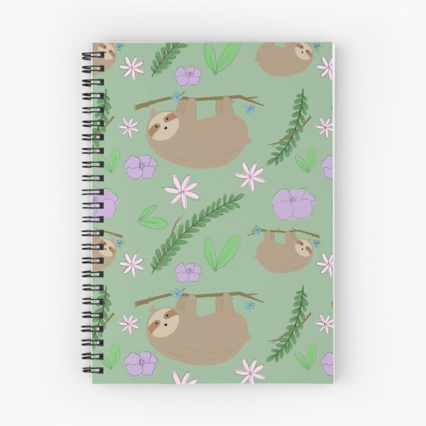Artikelvorschau, Blumenfaultier entworfen und verkauft von Oodles of  Doodles.