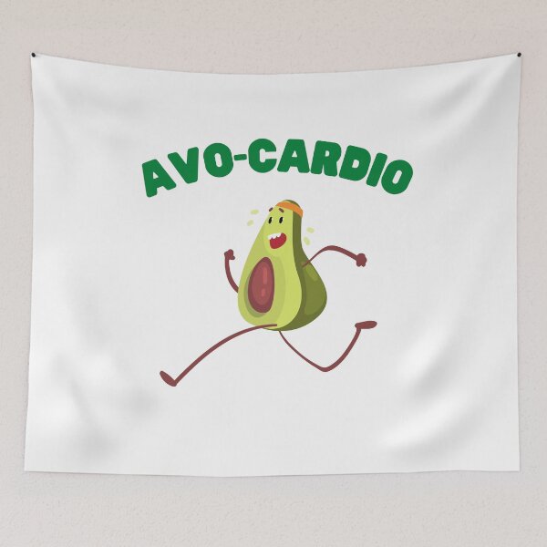 Item preview, Avo Cardio- funny avocado design designed and sold by ashdenent.