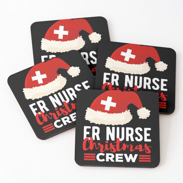 Item preview, ER Christmas Crew Emergency Room Nurse ER Techs Secretary designed and sold by Noahlaz.
