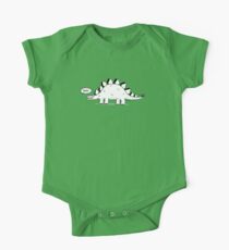Cartoon Stegosaurus One Piece - Short Sleeve